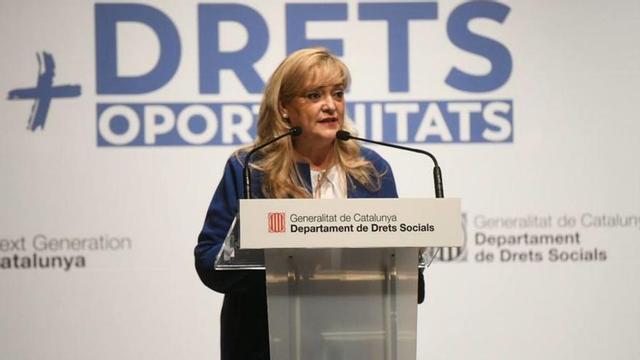 Cervera, ahir, durant la seva intervenció a Girona.  | GOVERN DE LA GENERALITAT
