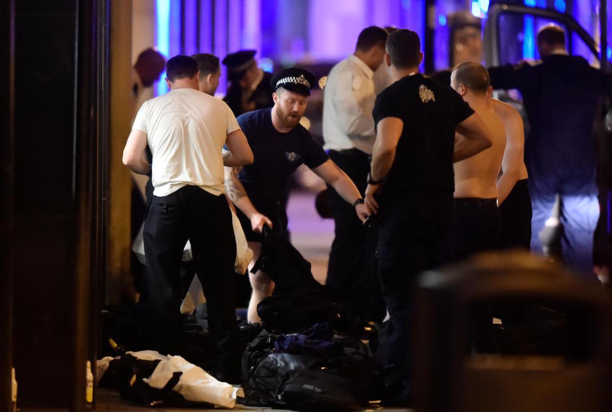 Las imágenes del atropello múltiple en Londres