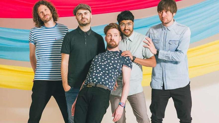 Los Kaiser Chiefs, en una fotografía promocional.