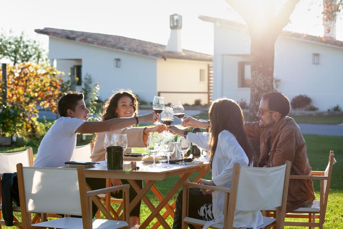 Enoturismo en las villas de la finca La Emperatriz en La Rioja