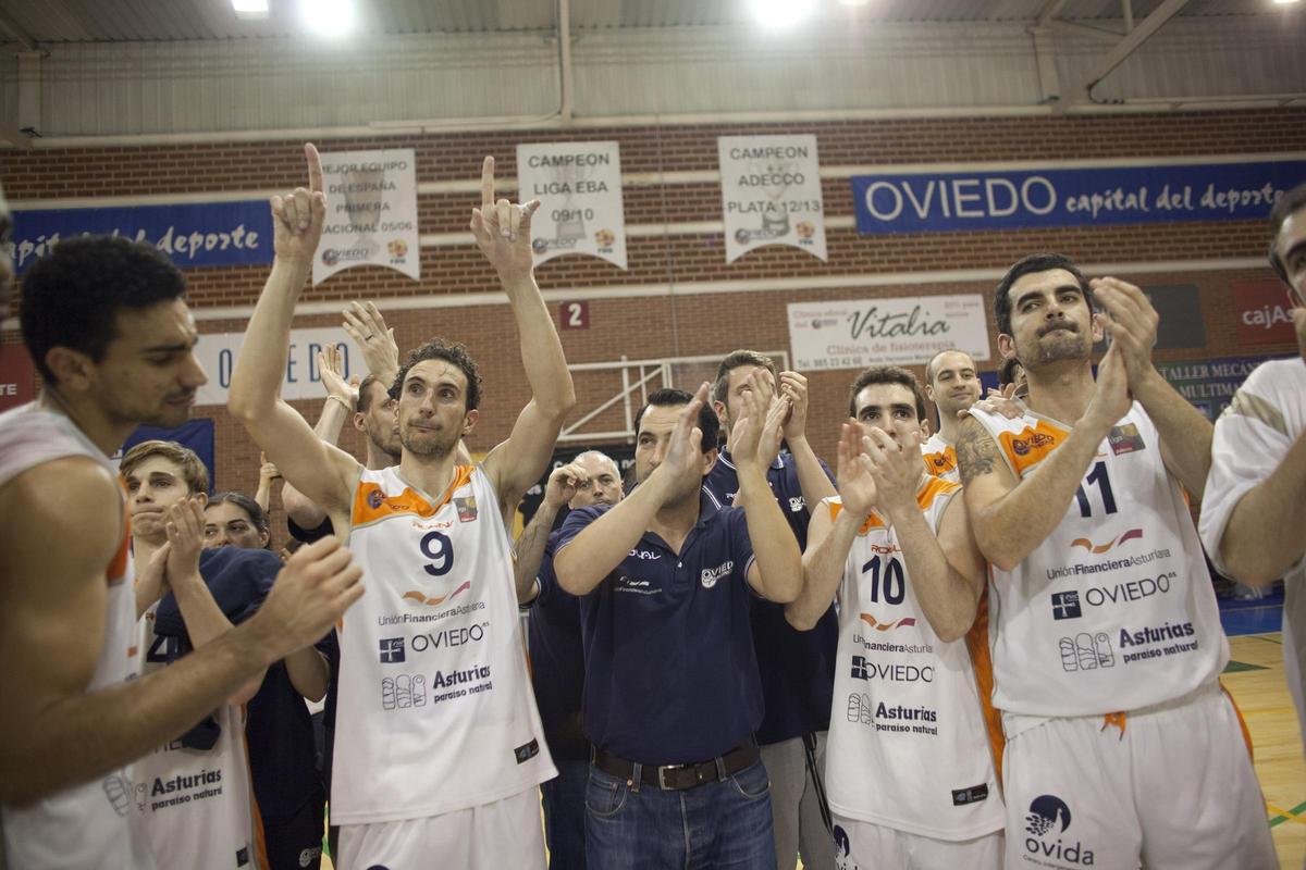 EN IMÁGENES: un repaso por los siete play-off de ascenso a la ACB que ha disputado el Alimerka Oviedo Baloncesto en su historia