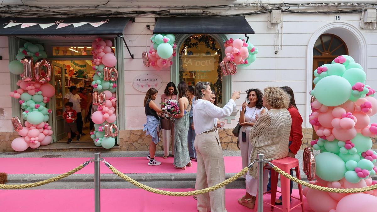 La tienda de decoración de eventos Chic Events celebra su décimo aniversario.