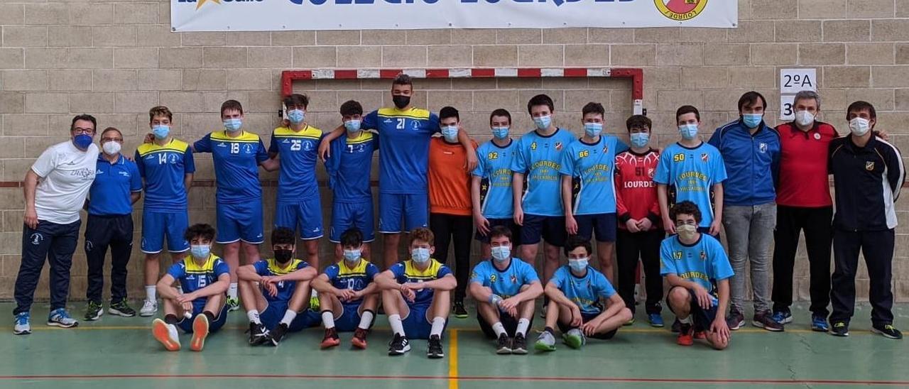 Taller Central Diesel B, conjunto cadete masculino del Balonmano Zamora