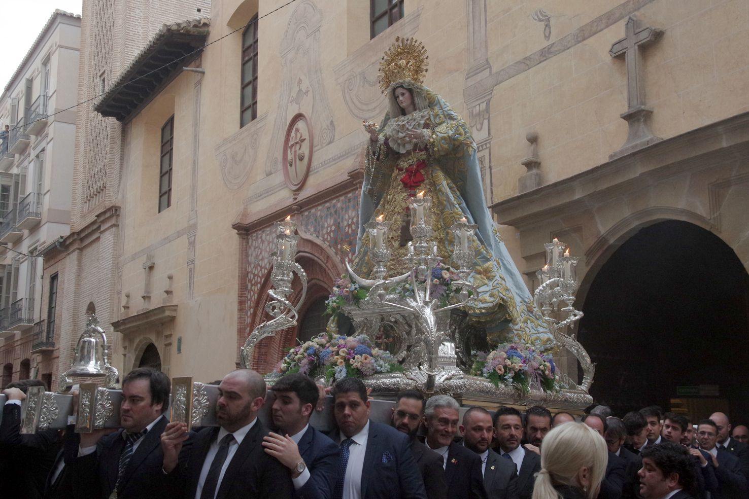 El rosario de la aurora de la Virgen del Rosario de la Sentencia, en imágenes