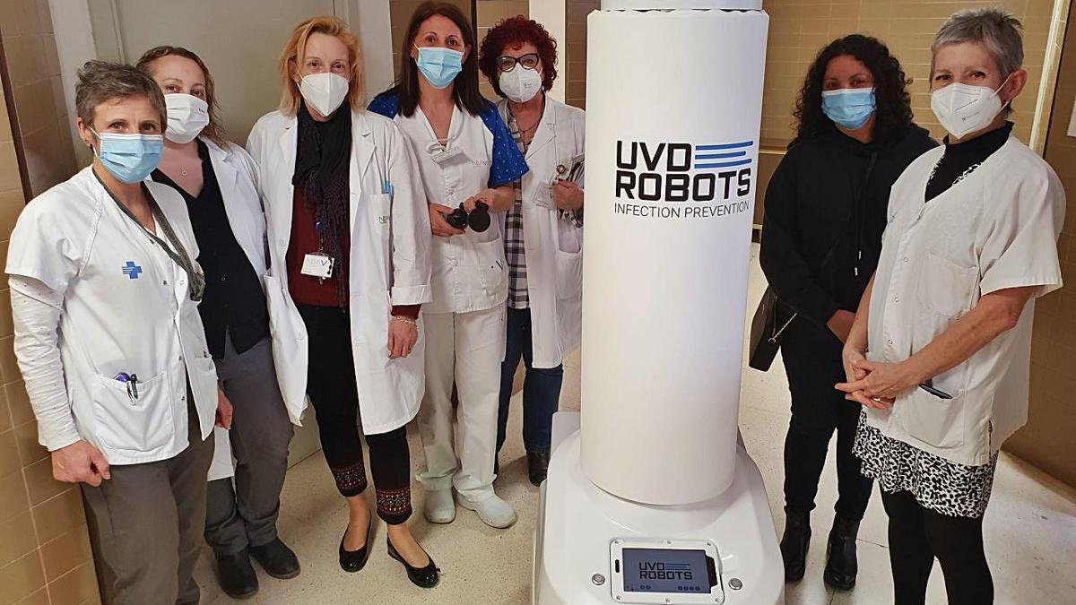 El Trueta incorpora un robot de desinfecció amb llum ultraviolada