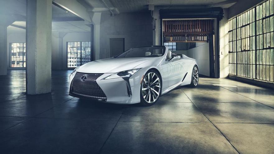 Lexus presenta en Detroit el prototipo del nuevo LC descapotable