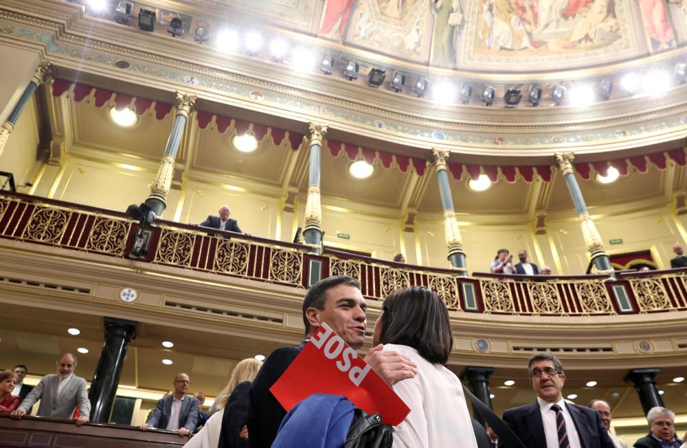 Segona jornada del debat de la moció de censura a Rajoy