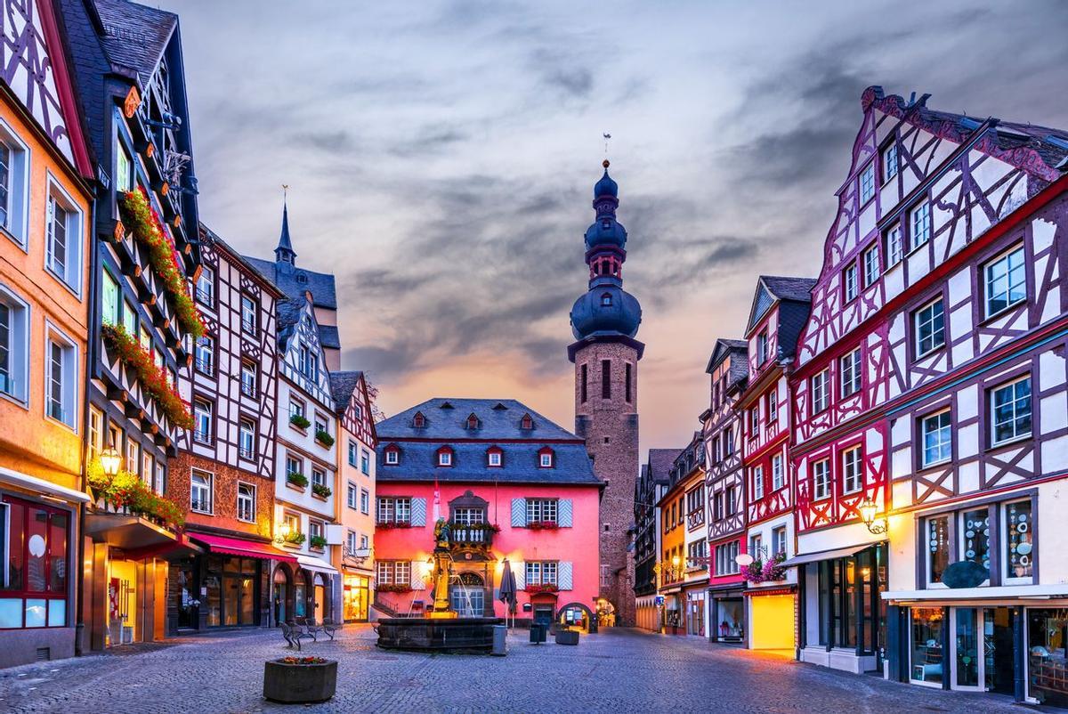 Casco his´torico de Cochem.