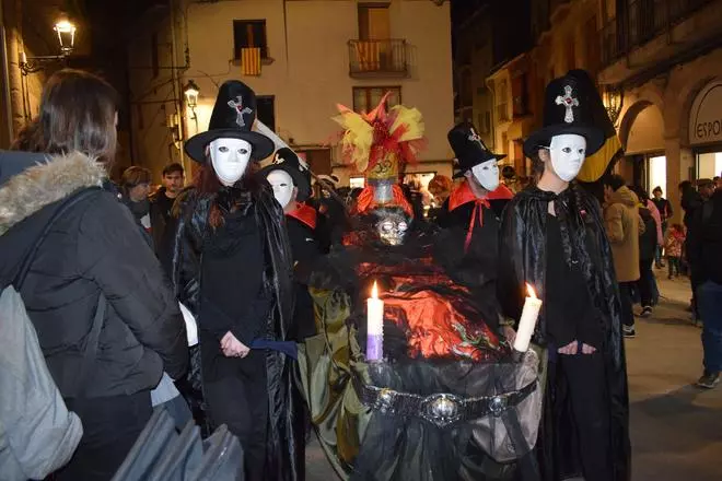 L'enterrament de la sardina de Berga, en imatges