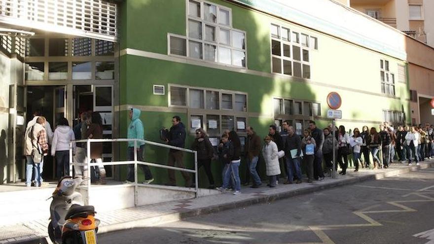 Imagen de archivo de la oficina de empleo de Gamarra.