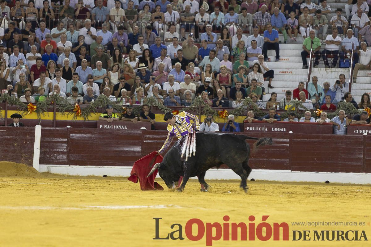 Tercer festejo de la Feria Taurina de Murcia (Talavante, Paco Ureña y Roca Rey), en imágenes