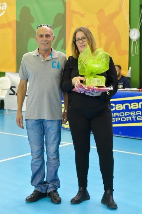 07-04-2019 TELDE. Ida de las semifinales de la Challenge Cup entre el Rocasa de Gran Canaria y el Kristianstad Handboll de Suecia  | 07/04/2019 | Fotógrafo: Andrés Cruz