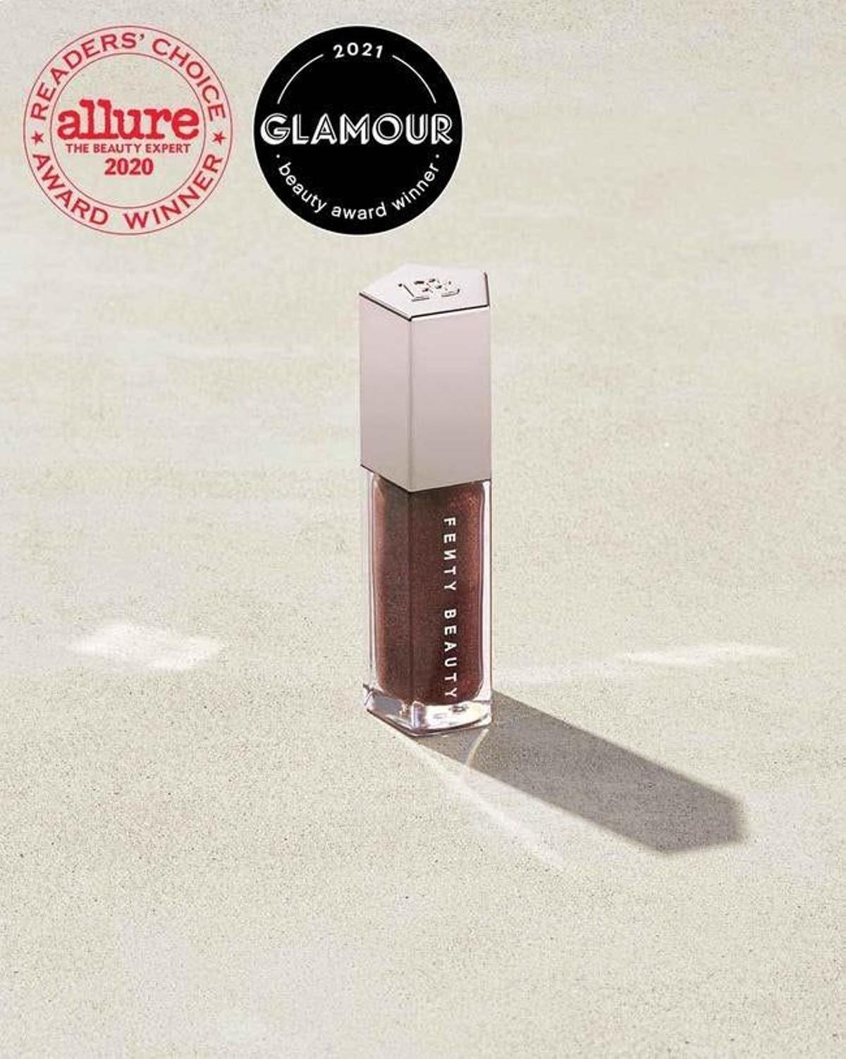 Brillo de labios marrón de Fenty beauty