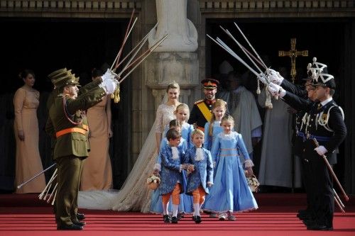 BODA RELIGIOSA DEL DUQUE HEREDERO DE LUXEMBURGO