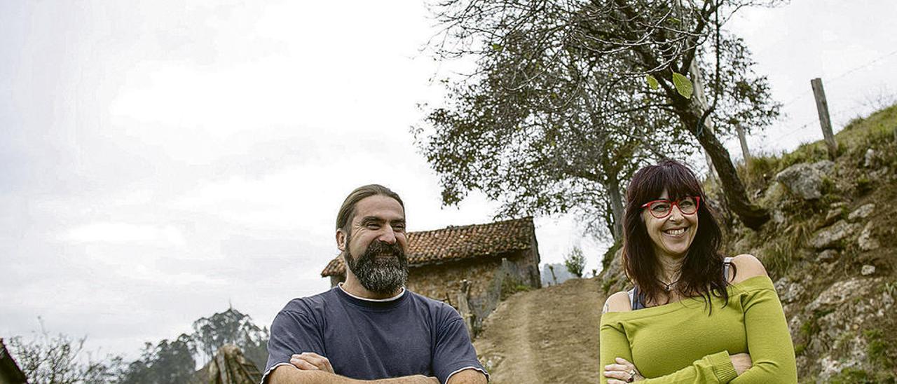 Francisco Wagner y su esposa, Beatriz Rodríguez, en su finca.