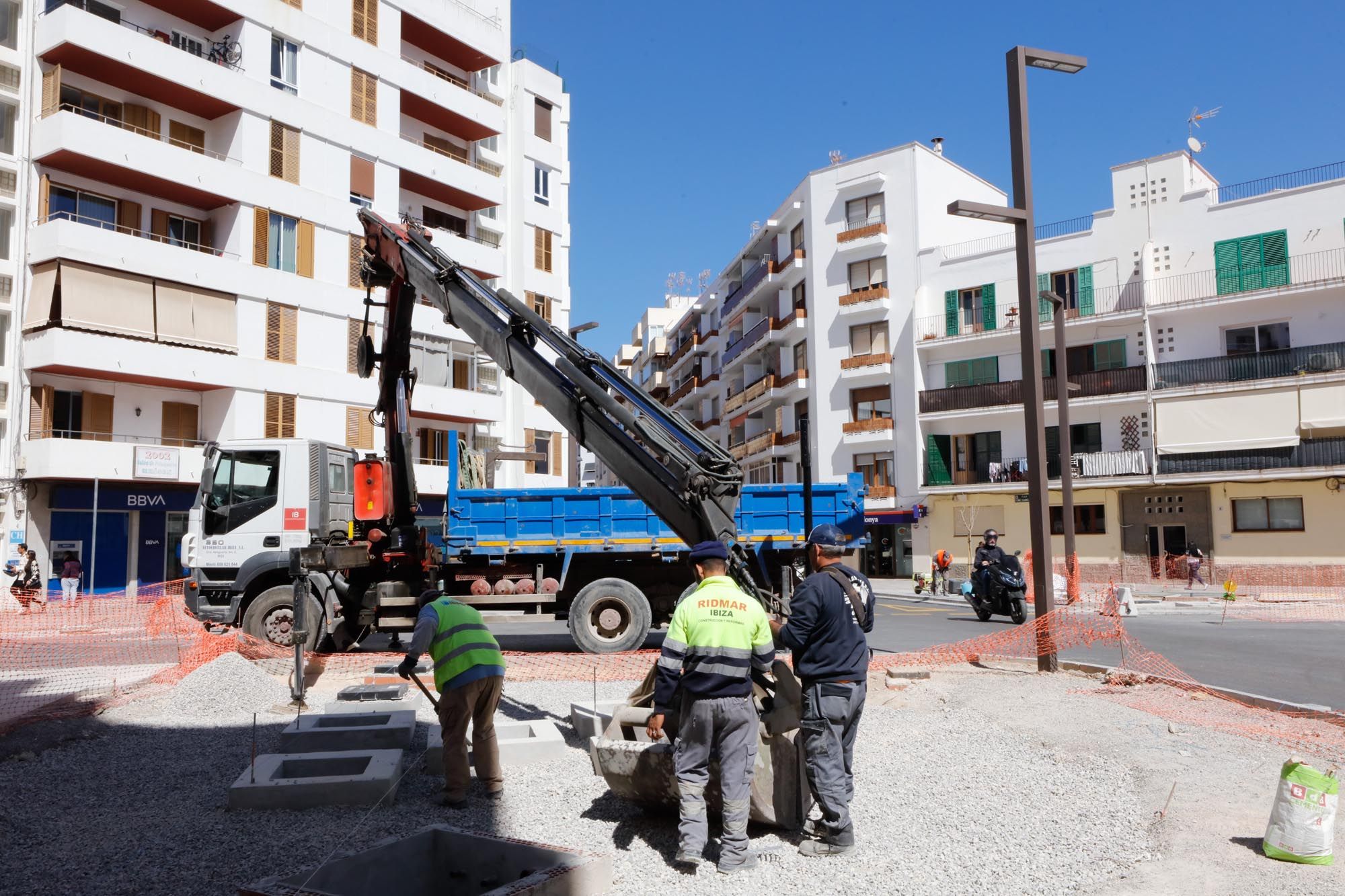 Obras en Isidor Macabich en Ibiza