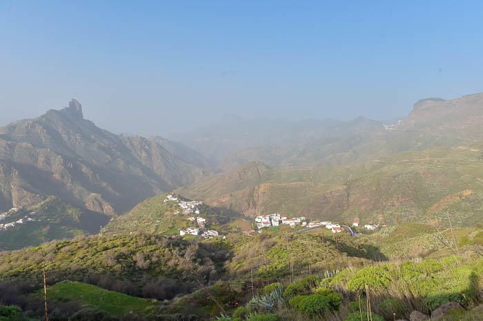 Calima en la cumbre de Gran Canaria