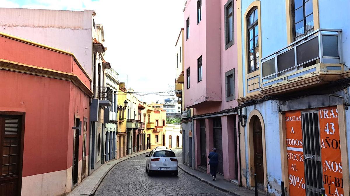 Calle del Marqués del Muni, en Guía.