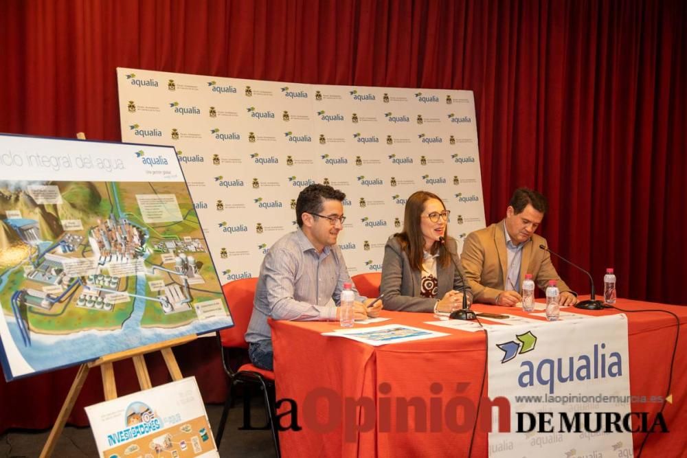 Entrega de premios Aqualia en Caravaca