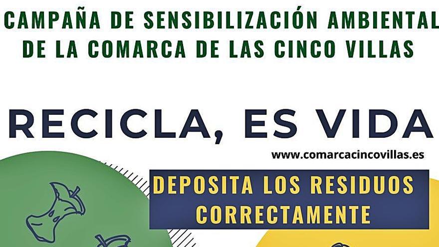 Imagen de la nueva campaña de concienciación impulsada por la Comarca. | SERVICIO ESPECIAL