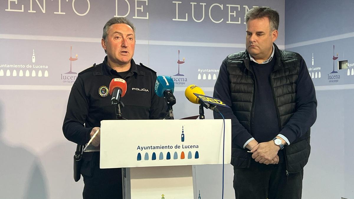 El jefe de la Policía Local, José Pino, ha ofrecido los detalles del operativo.