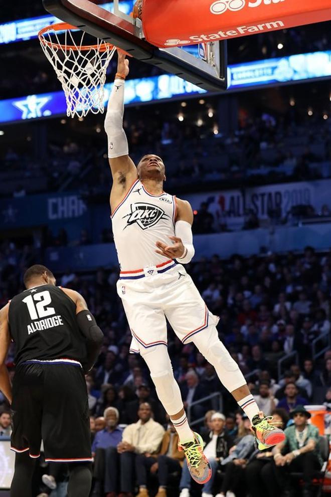 Resumen en imágenes del NBA All Star Game 2019