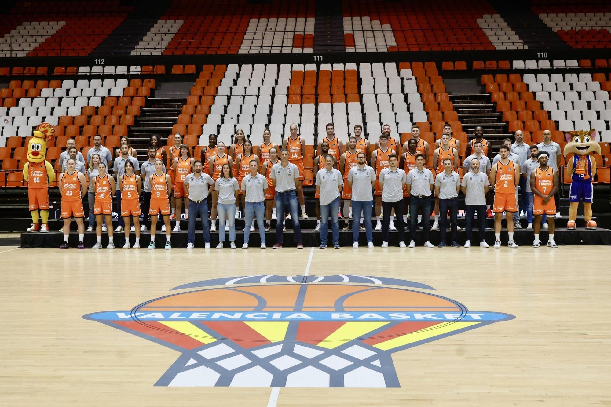 Así es la gran familia taronja: más de 600 jugadores del Valencia Basket