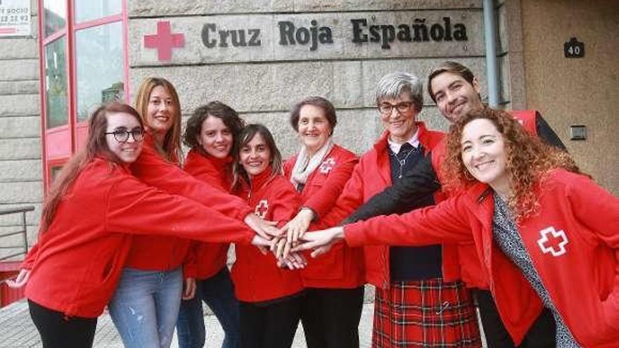 Voluntariado de Cruz Roja en Ourense. // I. Osorio