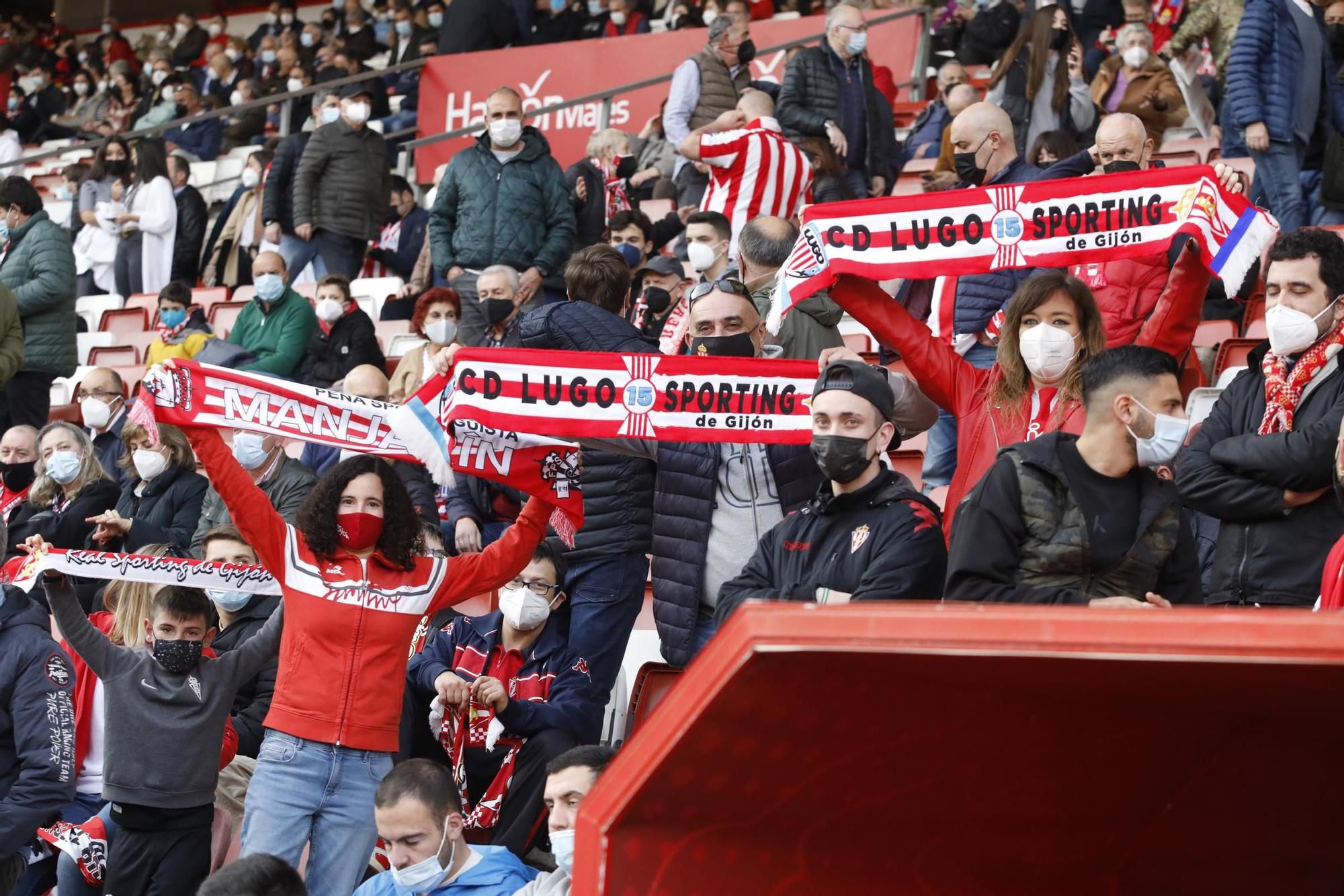 Las mejores imágenes del Sporting 1-1 Lugo