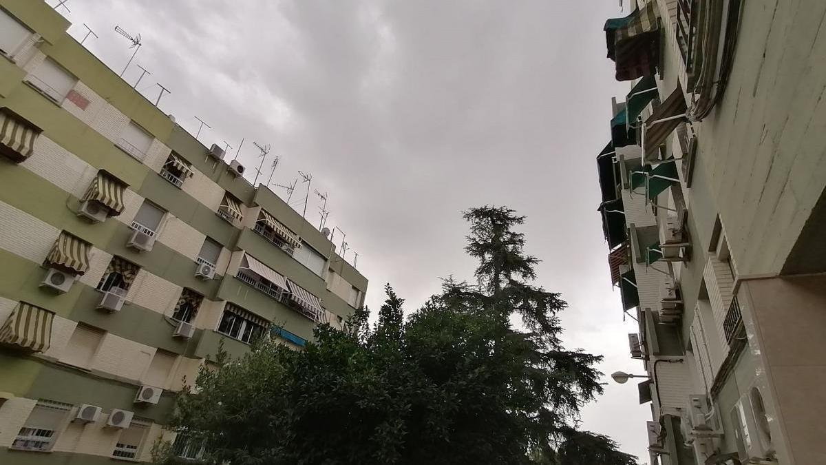 Cielo nublado en Córdoba.