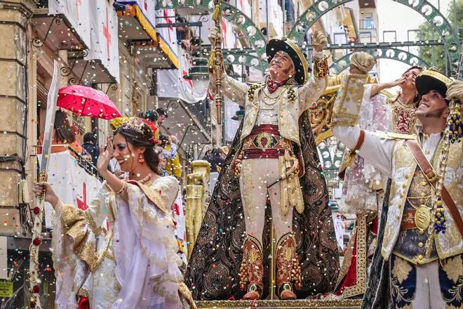Imágenes de Fiestas en la Entrada Cristiana de Alcoy