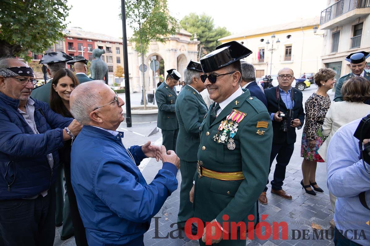 Celebración de la patrona de la Guardia Civil en Caravaca