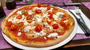 Pizza de La Péntola Mágica.