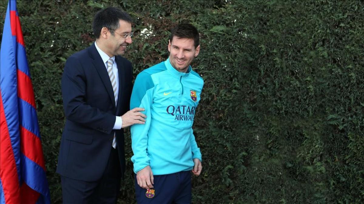 Messi está a punto de firmar su nuevo contrato