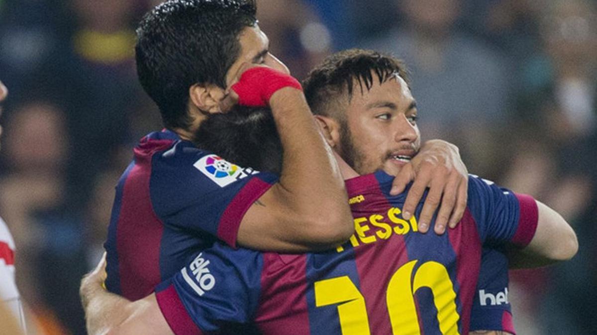 Messi, Neymar y Suárez, un tridente que puede hacer historia