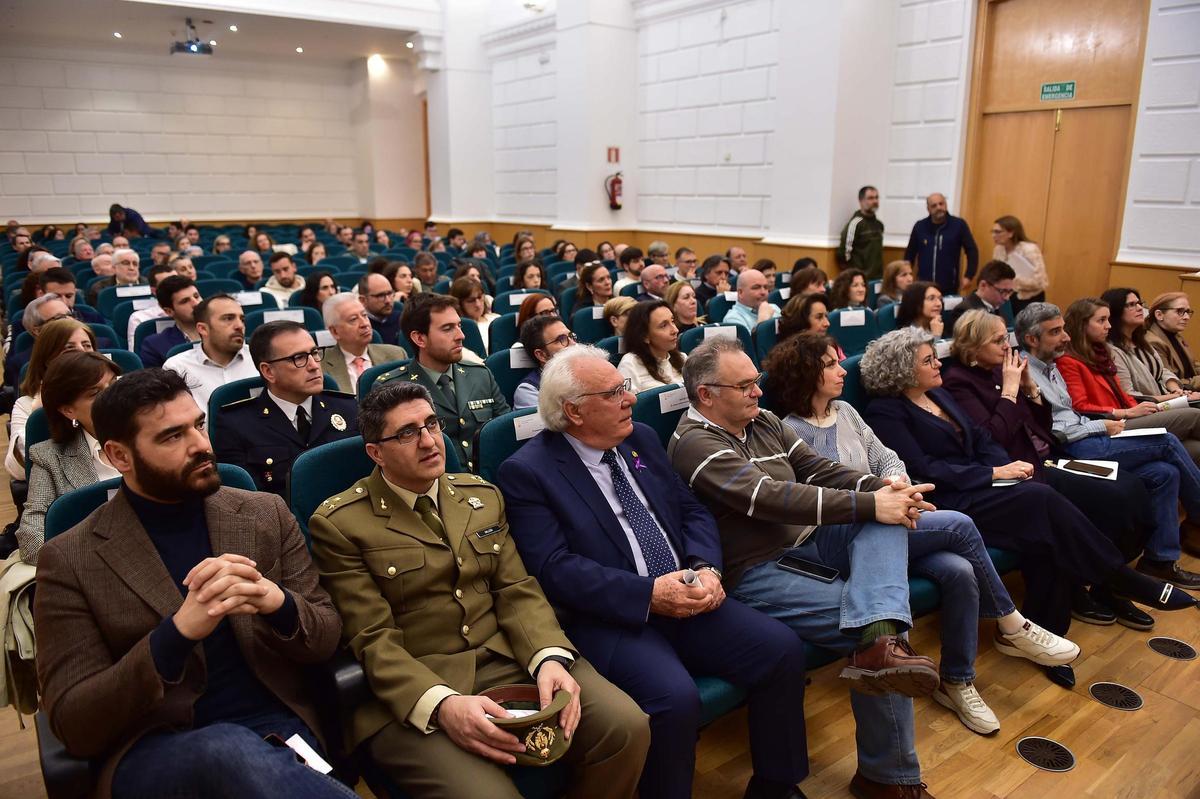 Asistentes al acto del Día del Centro, en el Centro Universitario de Plasencia.