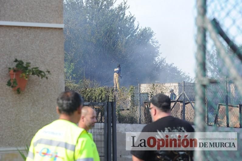 Incendio en Puebla de Soto