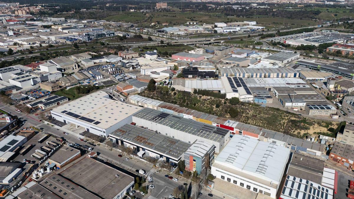 El polígono industrial Can Parellada, en Terrassa.