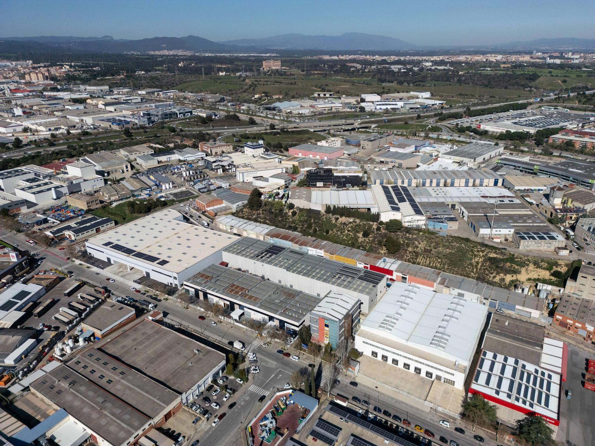 El polígono industrial Can Parellada, en Terrassa.