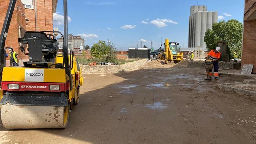 Continúan las obras de mejora en el cuartel de la Guardia Civil