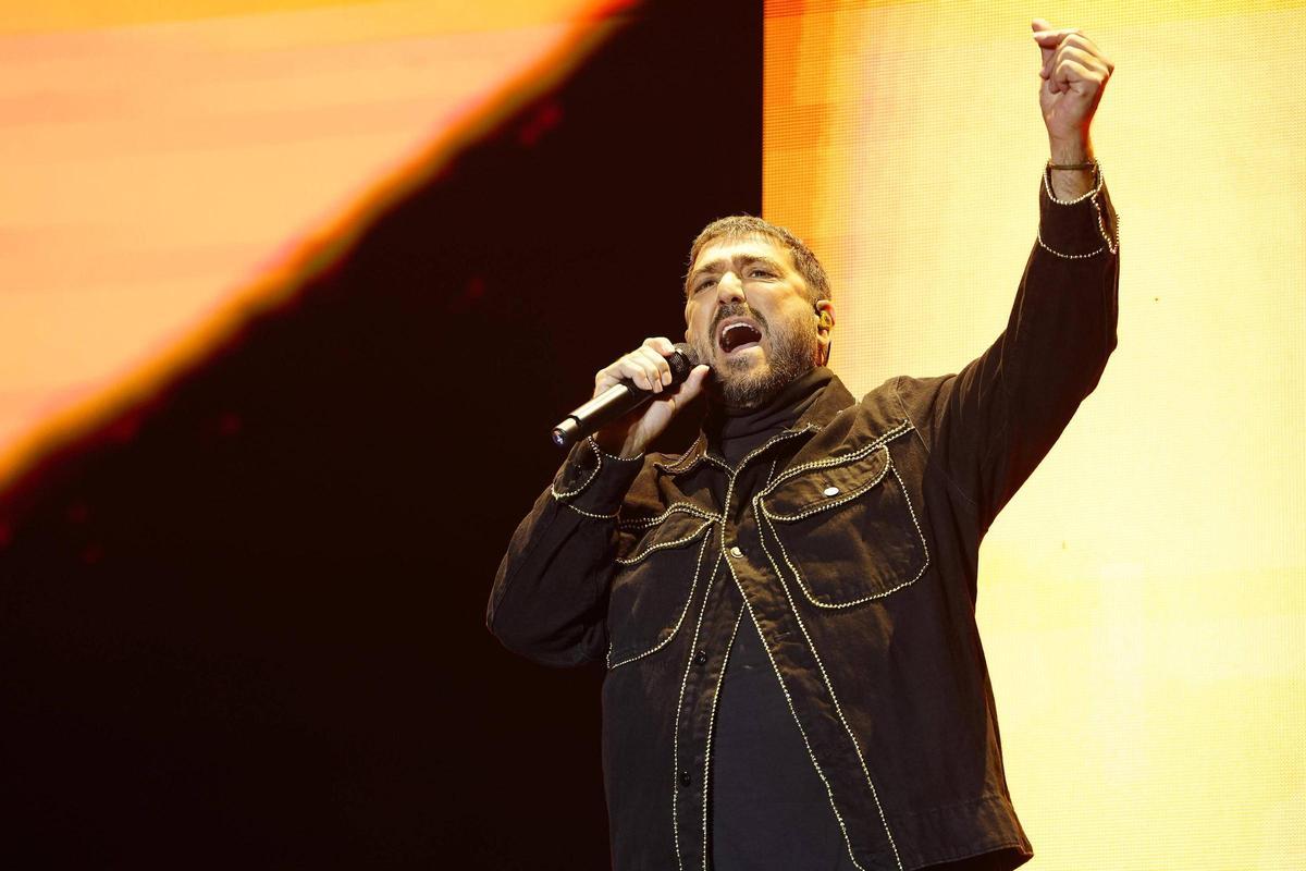 Antonio Orozco, una borrachera emocional en la noche de su vida en el Palau Sant Jordi