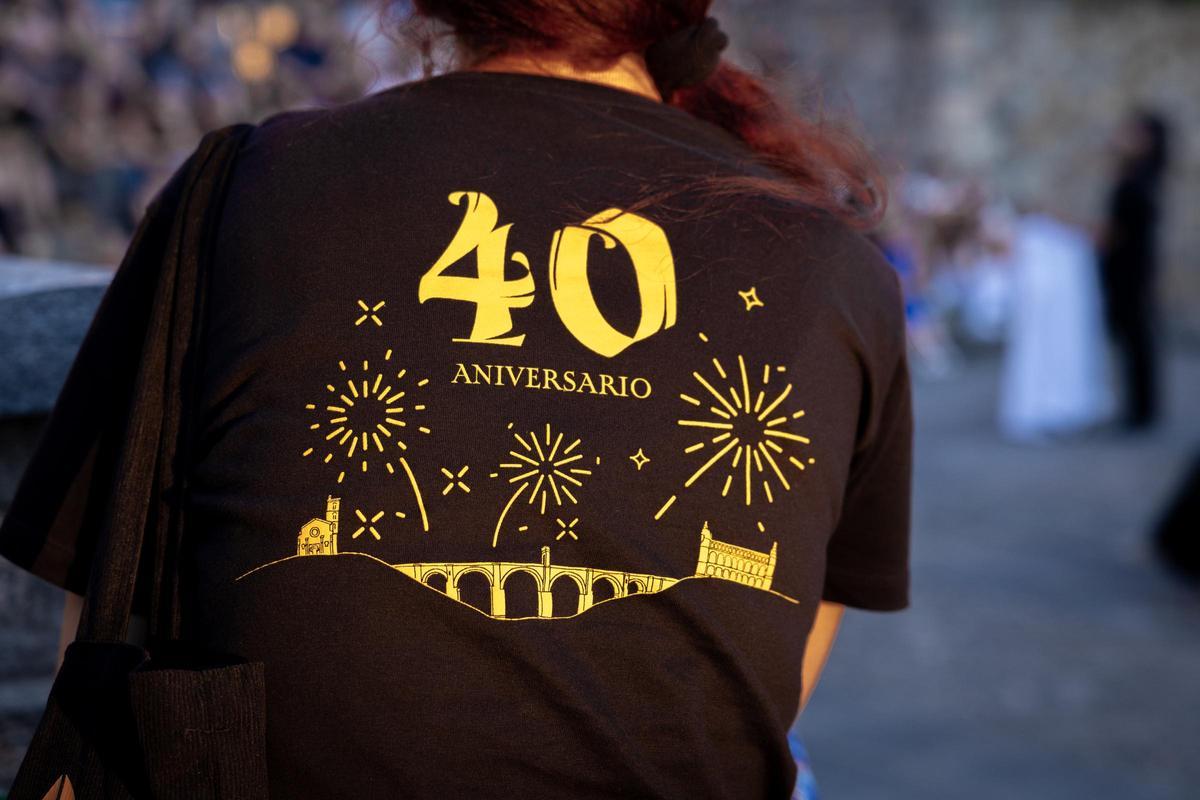 40 años de teatro clásico en Alcántara: el festival celebra su trayectoria y su gente
