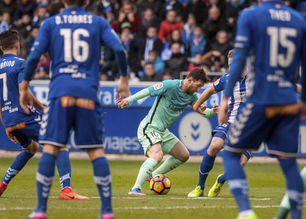 Les imatges de l''Alavés-Barça (0-6)