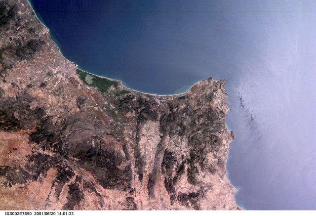 La Comunitat Valenciana, vista desde el espacio