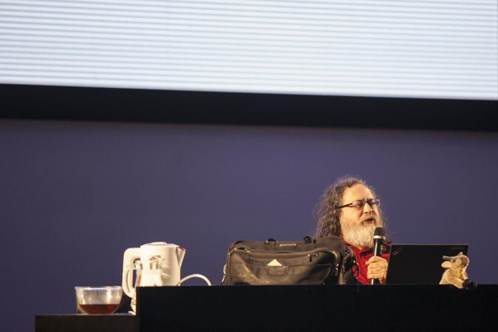 Conferencia en Oviedo de Richard Stallman