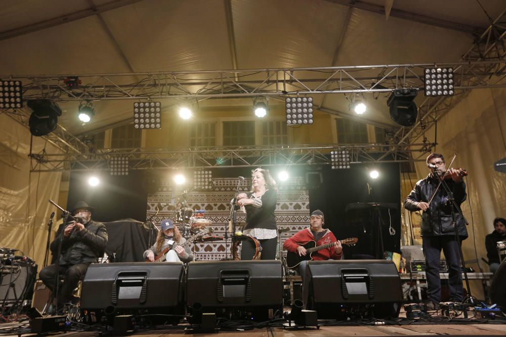 Palma feiert Sant Sebastià trotz Regen, Wind und Kälte