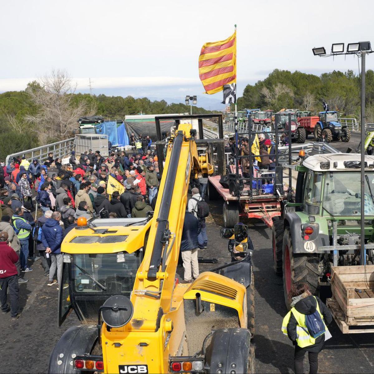 Els agricultors catalans anul·len les protestes després de pactar amb Mascort
