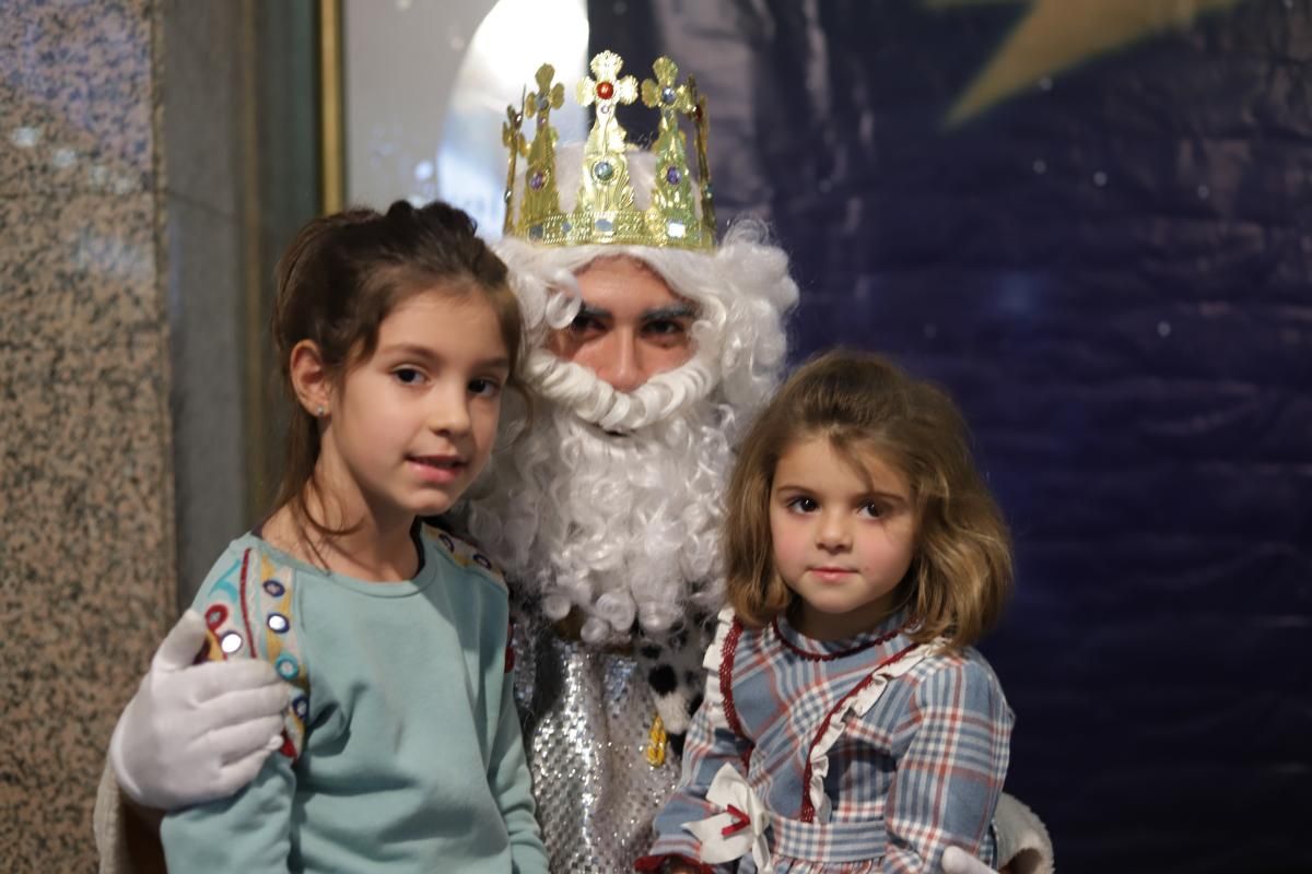 Fotos con los Reyes Magos realizadas el 4 de enero de 2018