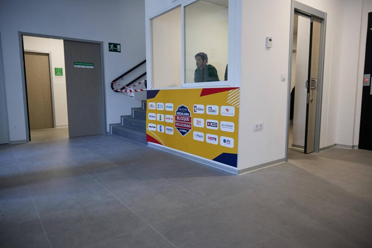 FOTOGALERÍA. Ambiente en Cáceres en la Copa de España de Escalada
