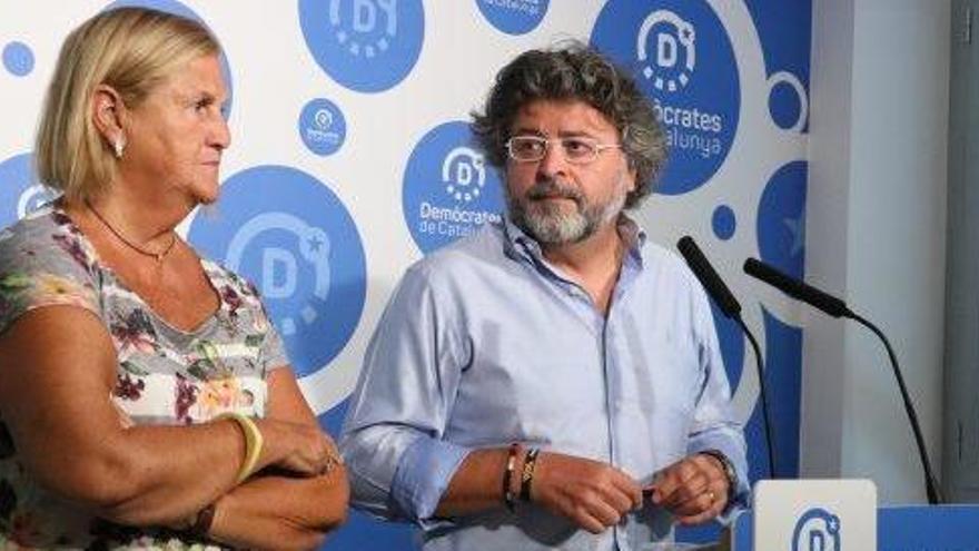 Núria de Gispert i Antoni Castellà, de Demòcrates